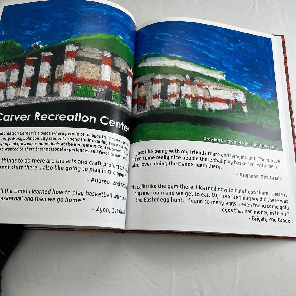 Student Art Through Our Eyes Johnson City Tennessee 150th Anniversary Hardcover